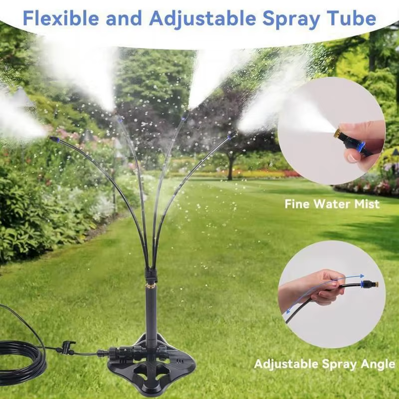 Water Misters for Cooling Outdoor Adjustable Mister for Cooling Portable Hot Wea