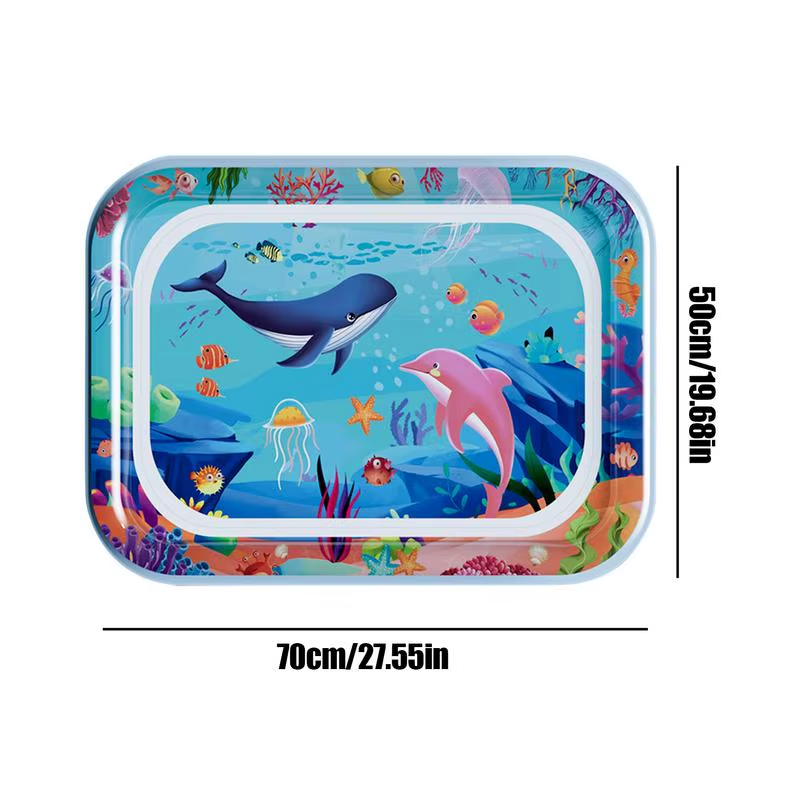 Water Sensory Play Mats for Cats Cooling Cat Bed Wear-Resistant Dog Cooling Pad