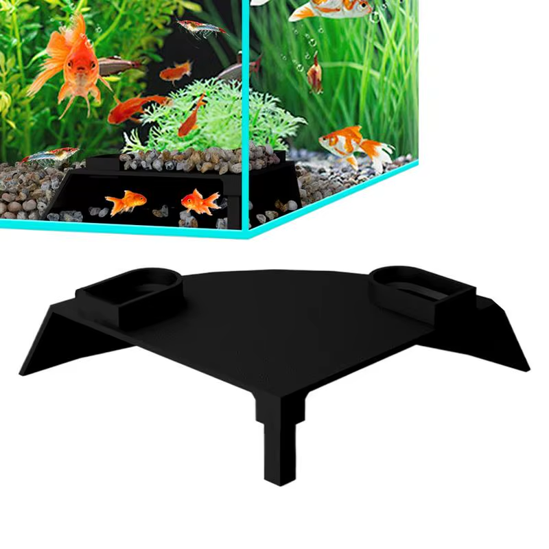 Aquarium Hide Aquarium Fish Shelter Spacious Removable Corner Underground Cave f