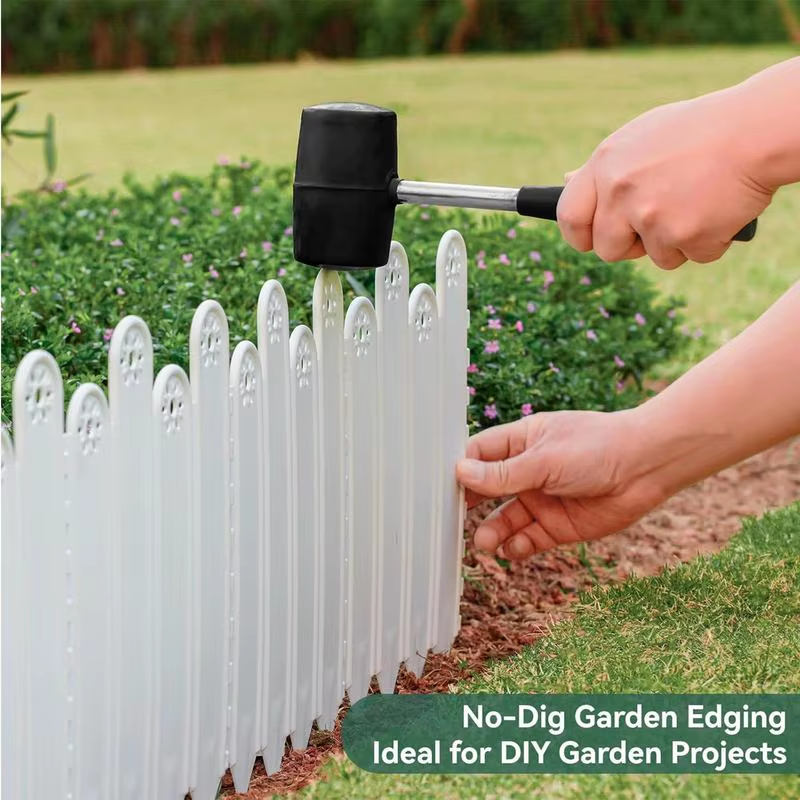 Garden Edging Border 10 Pack Flower Bed Edging Borders Decorative Garden Fencing