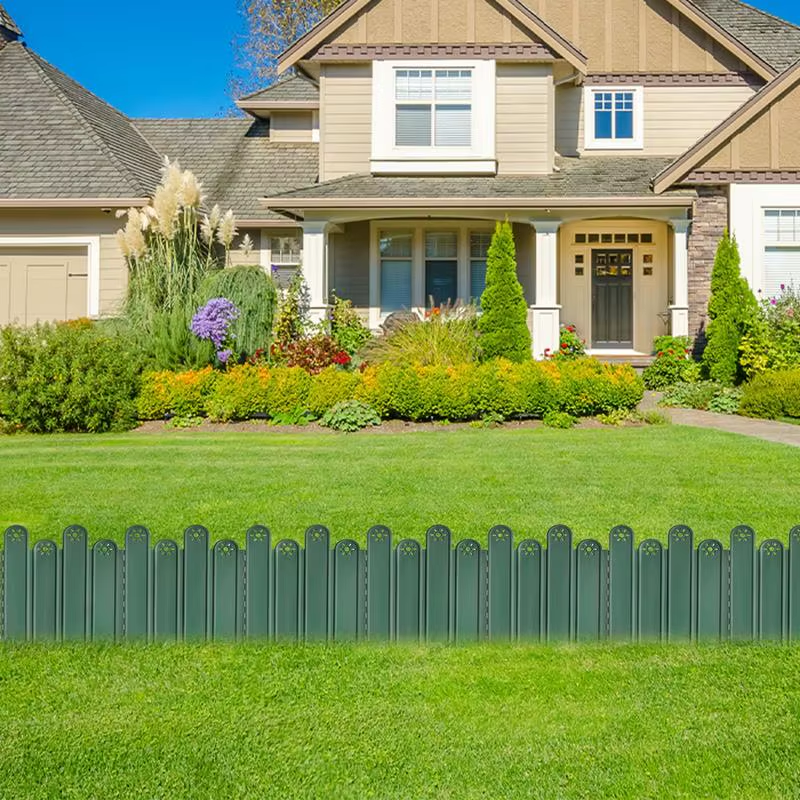 Garden Edging Border 10 Pack Flower Bed Edging Borders Decorative Garden Fencing