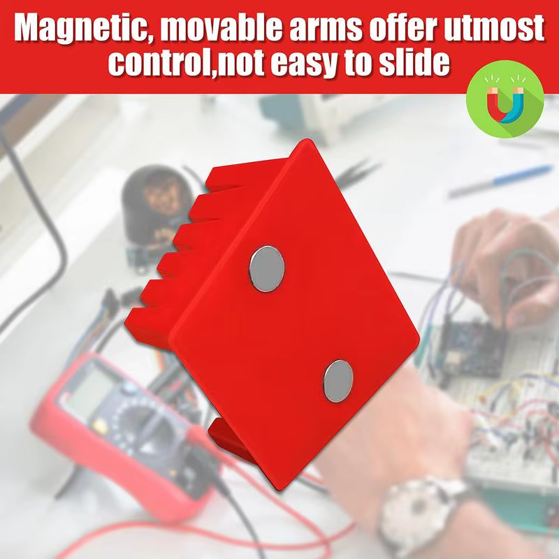 Welding Station Wire Clamp Cable Soldering Retaining Clip Helping Hands Gadget w