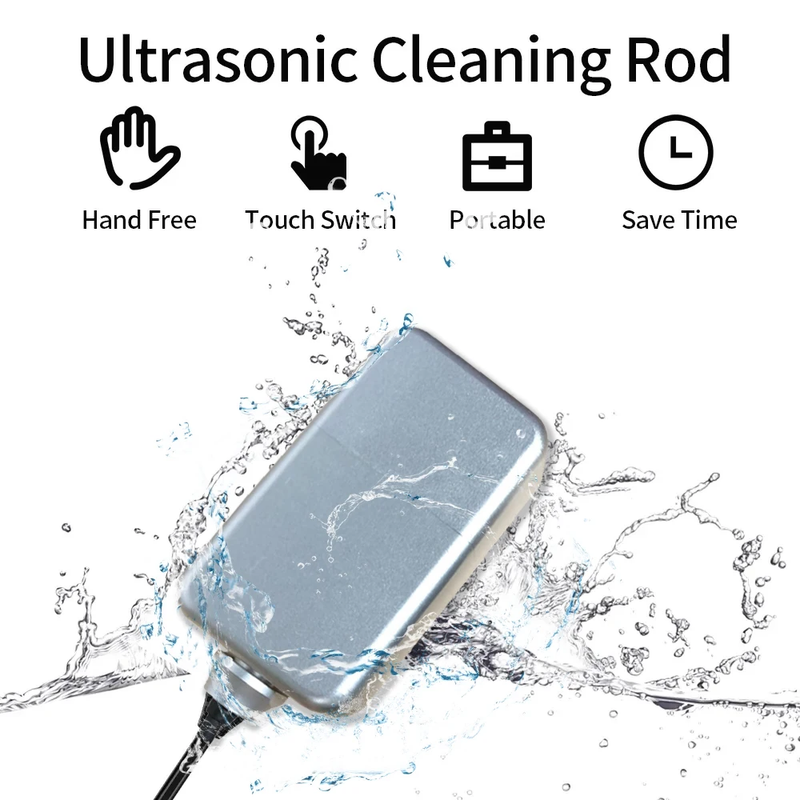 -Portable Ultrasonic Cleaner,Fruit Vegetable Ultrasound Cleaning, Jewelry Glasse