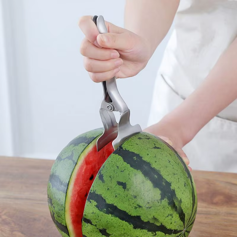 Watermelon Opener Stainless Steel Durian Peel Breaking Tool Multifunctional Cutt