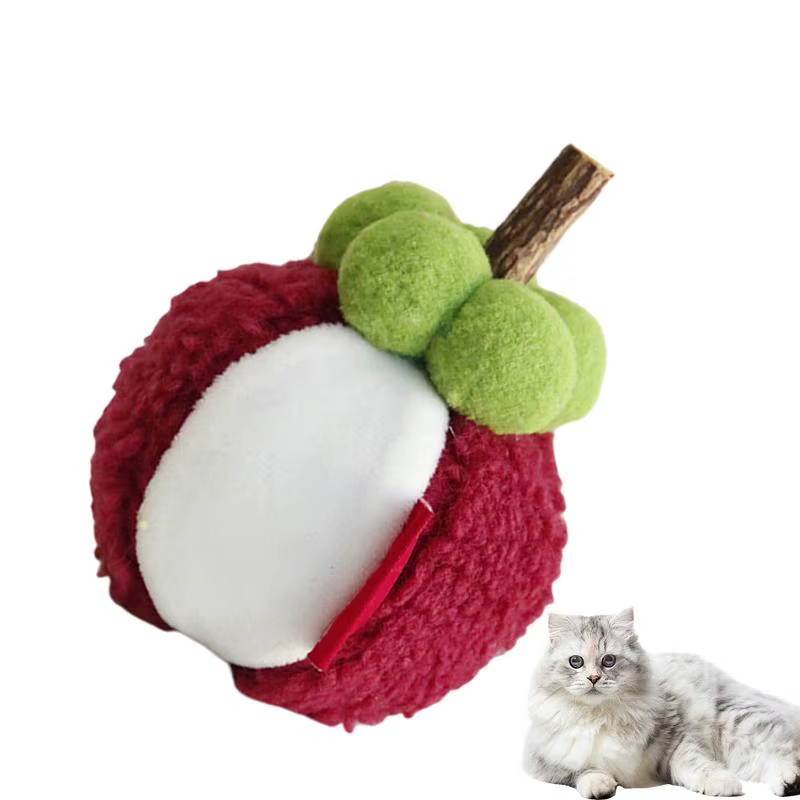 Catnip Toys Soft Plush Interactive Kitten Bite Toy Soft Stuffed Interactive Kitt