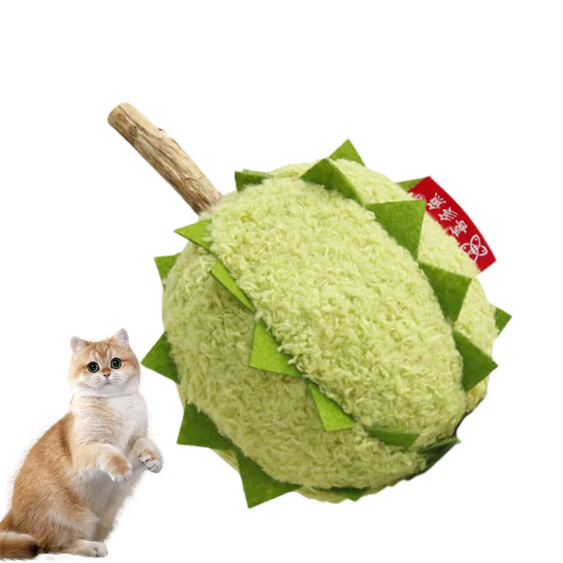 Catnip Toys Soft Plush Interactive Kitten Bite Toy Soft Stuffed Interactive Kitt