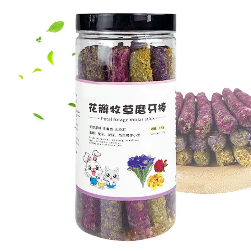 Bunny Chew Sticks Small Animal Chew Toys Healthy Interactive Treats Teeth Grindi