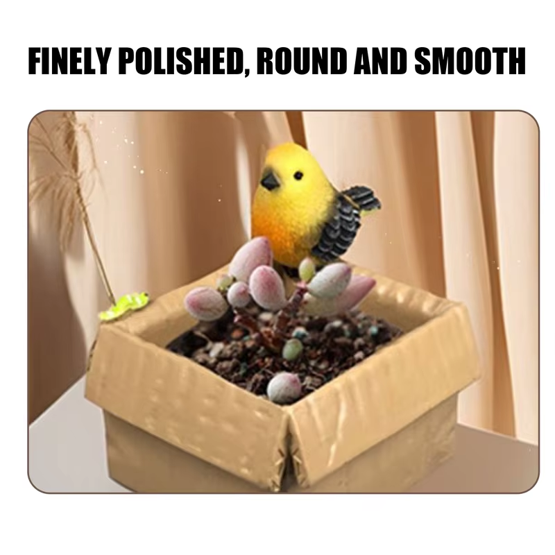 Bird Resin Statue Tabletop Ornament Bird Figurine Decor Decorative Animal Decora