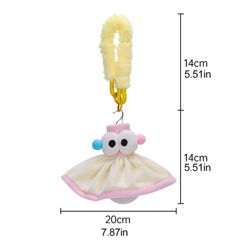 Parrot Light Bird Cage Decoration Dimmable Plush Parrot-Shaped Bulb for Terrariu
