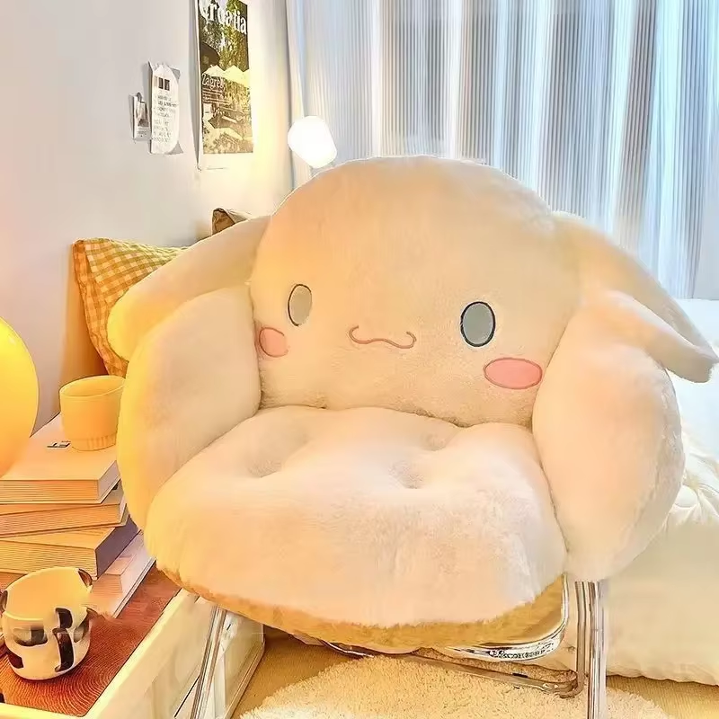 Cinnamoroll Big Size Cute Plush Half Surrounded Black Kuromi Cushion Backrest Do
