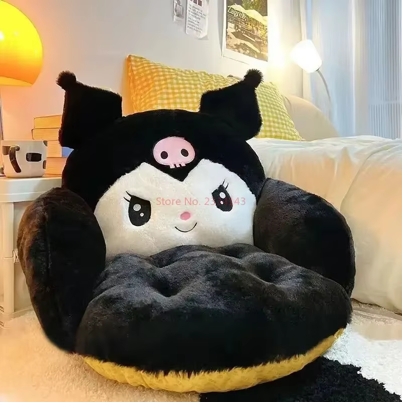 Cinnamoroll Big Size Cute Plush Half Surrounded Black Kuromi Cushion Backrest Do