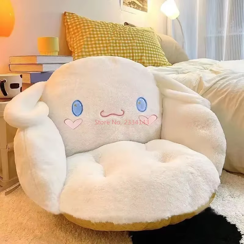 Cinnamoroll Big Size Cute Plush Half Surrounded Black Kuromi Cushion Backrest Do