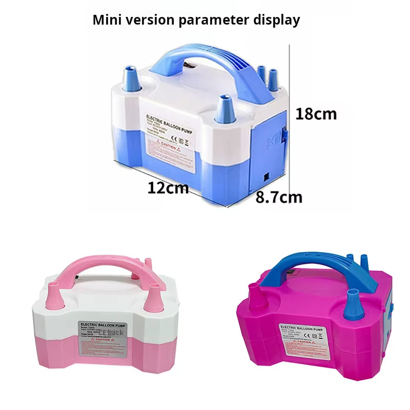 Portable Mini Electric Air Pump Inflating Balloons Balloon Inflator Automatic In