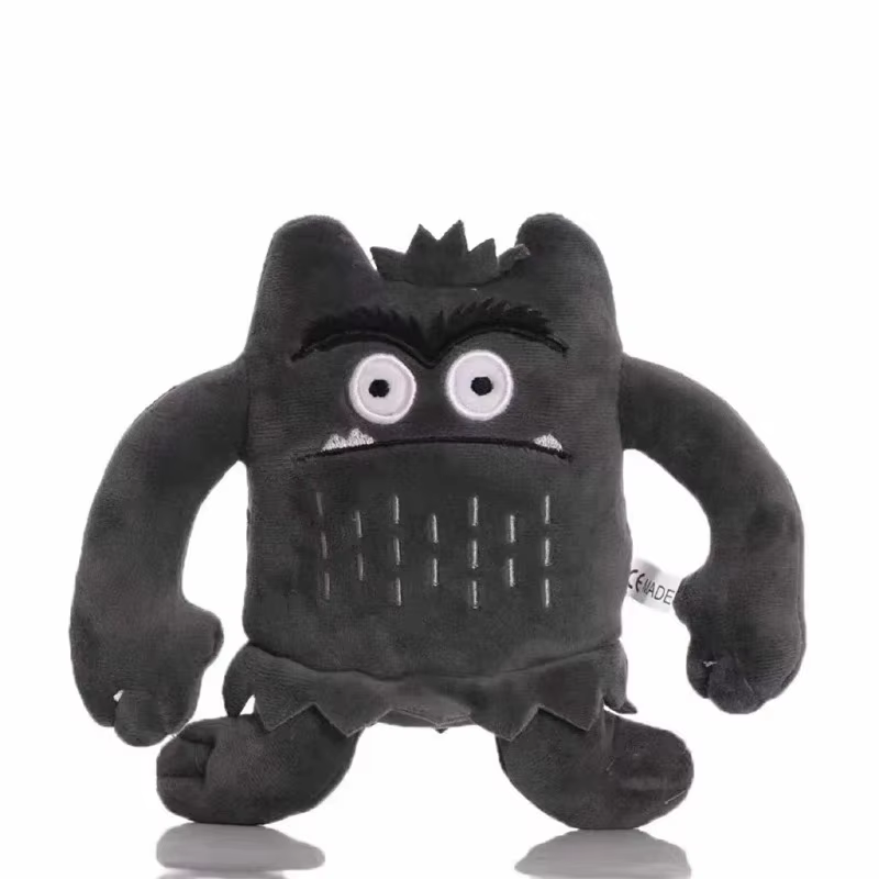 6Pcs/Set 6 Colors Kawaii the Color Monster Plush Doll Children Monster Color Emo
