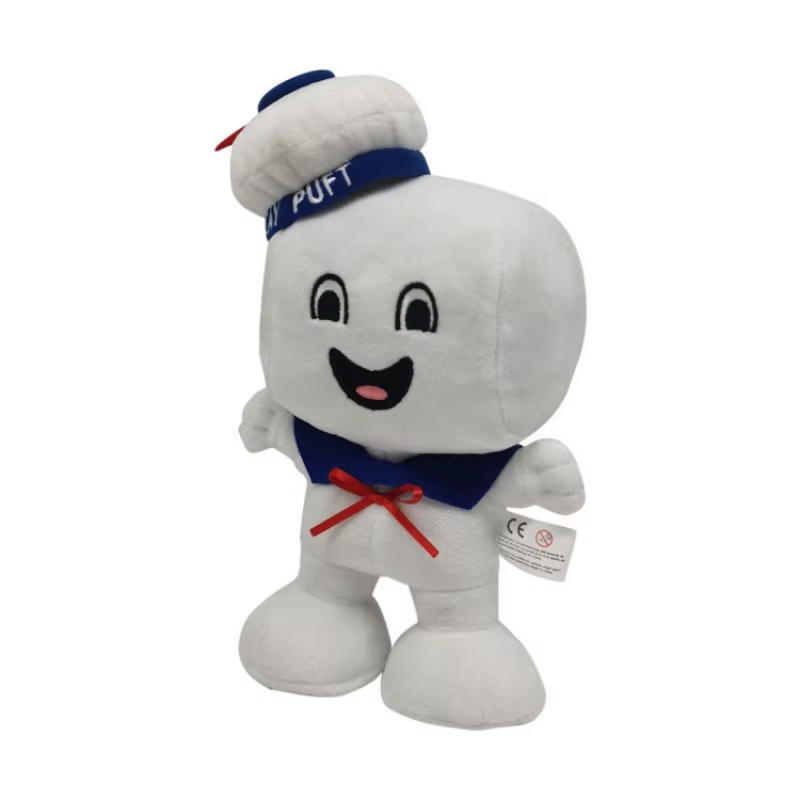 20Cm Green Ghostbusters Plush Toy Cute Ghost Soft Stuffed Plushie Cartoon Ghostb