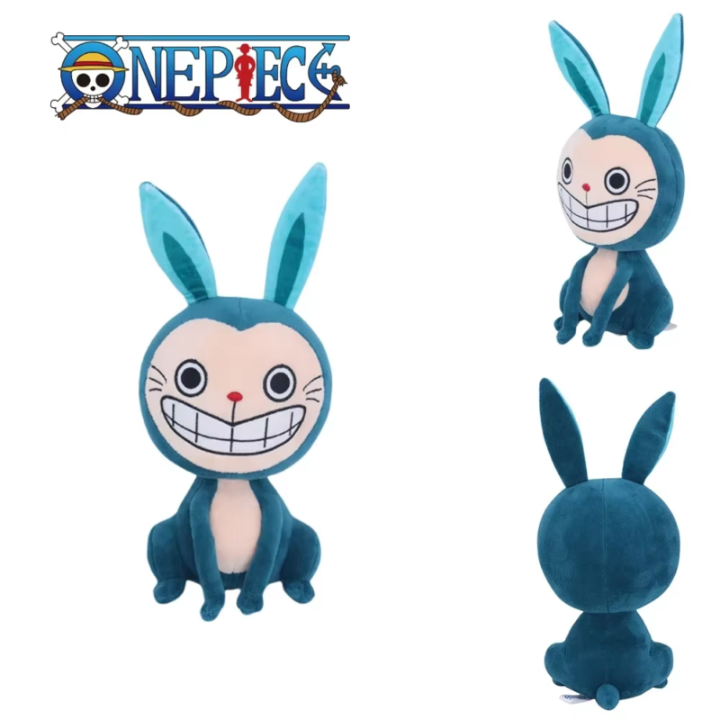 One Piece Laboon Plush Toy Pendant Raab Anime Whale Marine Animal Soft Stuffed D