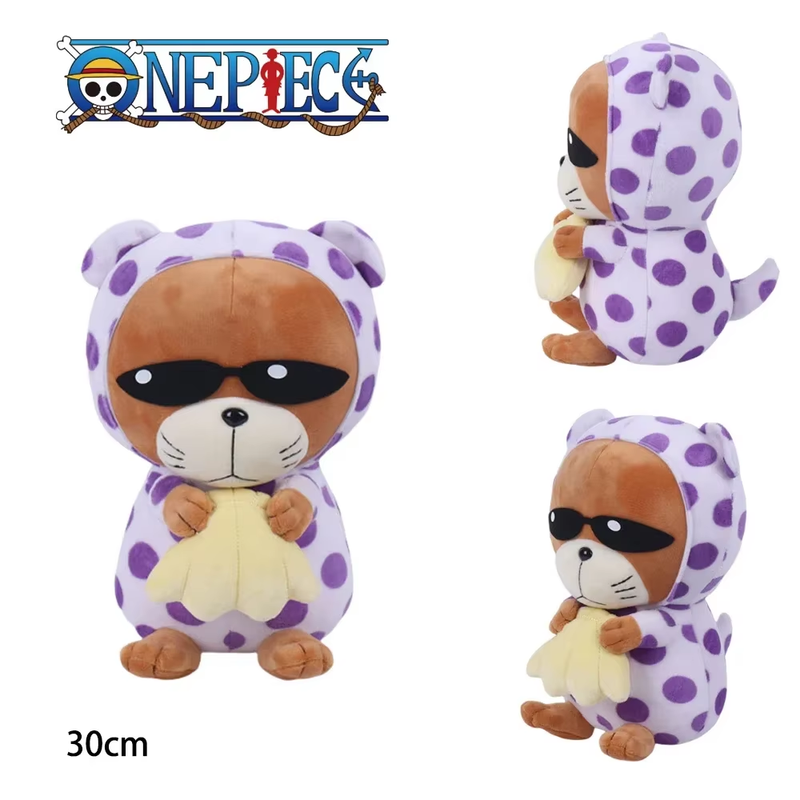 One Piece Laboon Plush Toy Pendant Raab Anime Whale Marine Animal Soft Stuffed D