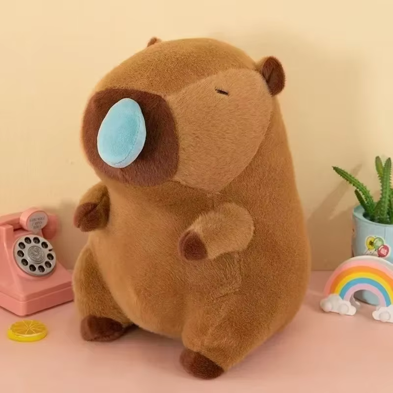 4Pcs Big Snot Bubble Kapibala Stretch Snot Capybara Capybara Doll Cute Doll Plus
