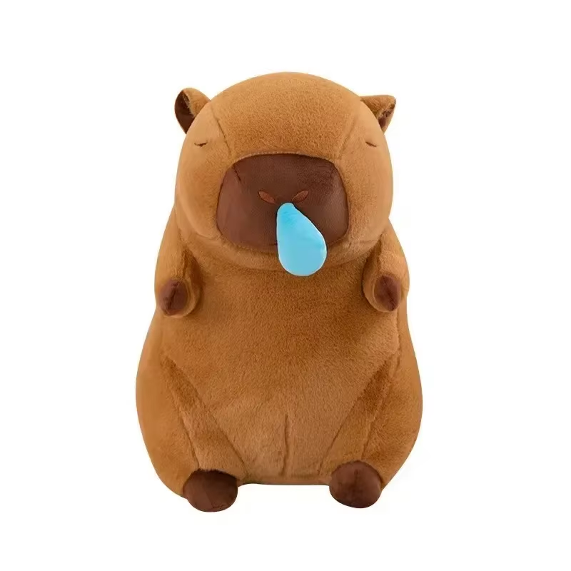 4Pcs Big Snot Bubble Kapibala Stretch Snot Capybara Capybara Doll Cute Doll Plus
