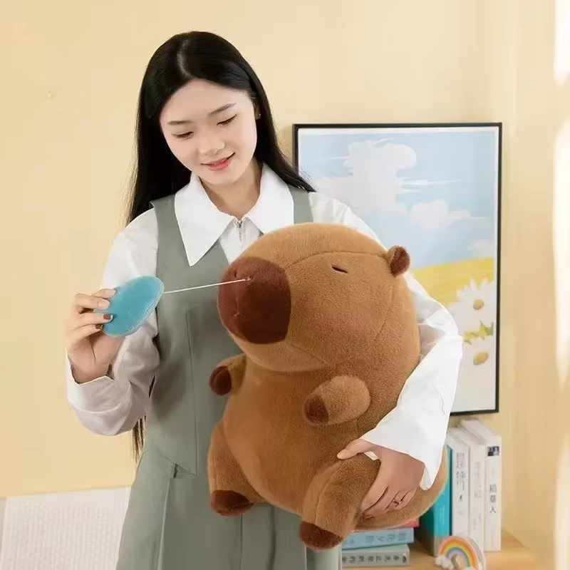 4Pcs Big Snot Bubble Kapibala Stretch Snot Capybara Capybara Doll Cute Doll Plus