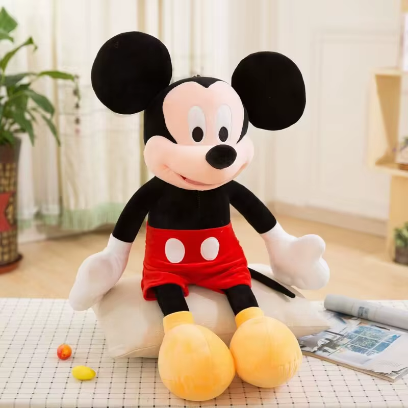 35-100Cm Big Size Kawaii Stuffed Mickey&Minnie Mouse Plush Toy Soft Pillow Goofy