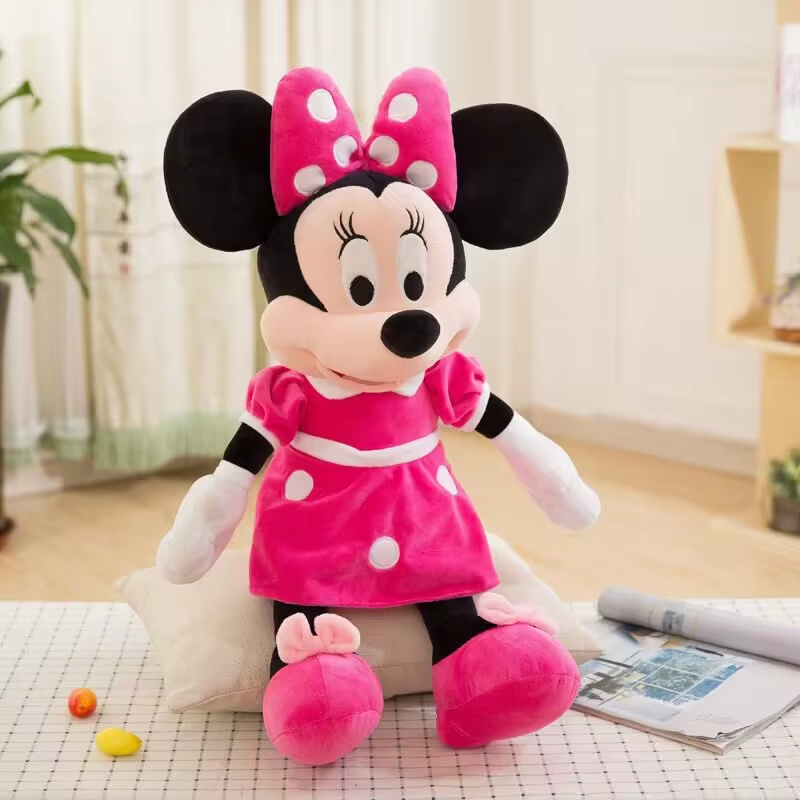 35-100Cm Big Size Kawaii Stuffed Mickey&Minnie Mouse Plush Toy Soft Pillow Goofy