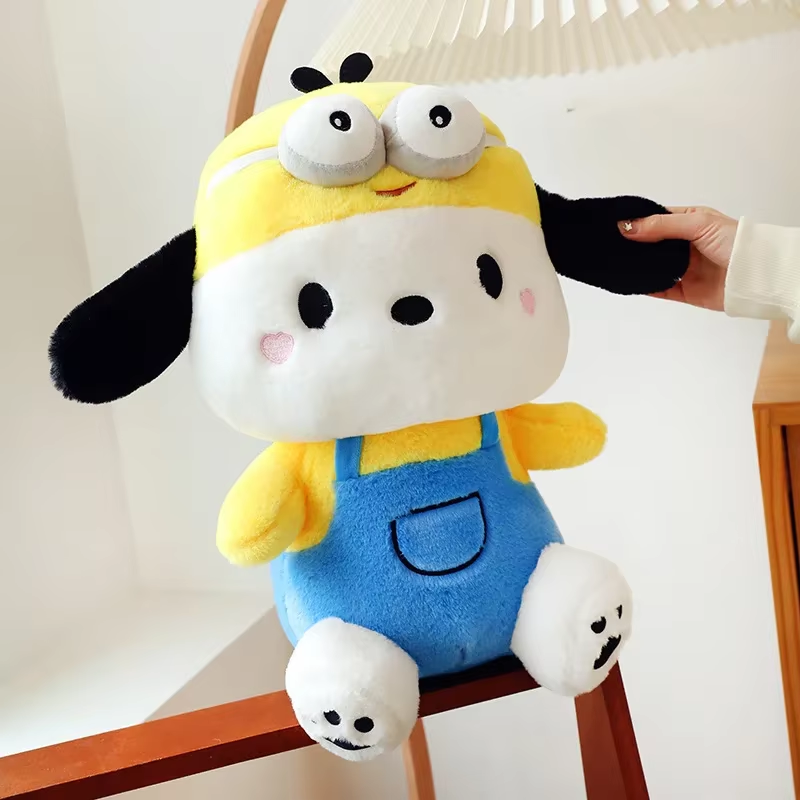 Anime Cosplay Cross-Dressing Doll Minion Pacha Dog Plush Toy Pillow Cute Large