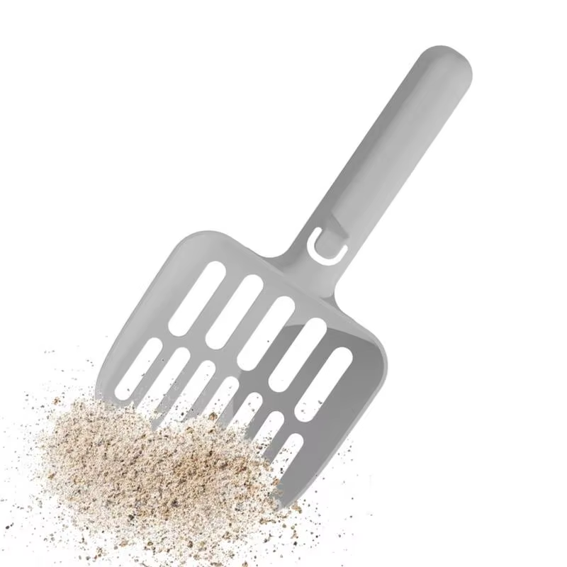 Cat Litter Scoop Ergonomic Handle Non-Stick Litter Box Scoop Fashionable Design