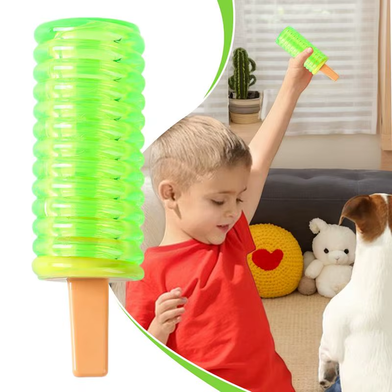 Aggressive Dog Chew Toys Dog Toys for Aggressive Chewers Silicone Ice Cream Inte
