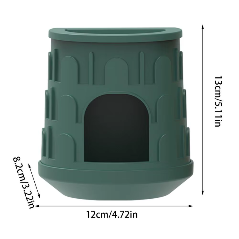 Reptile Hide House Leopard Gecko House Hiding Place Removable Habitat Decoration