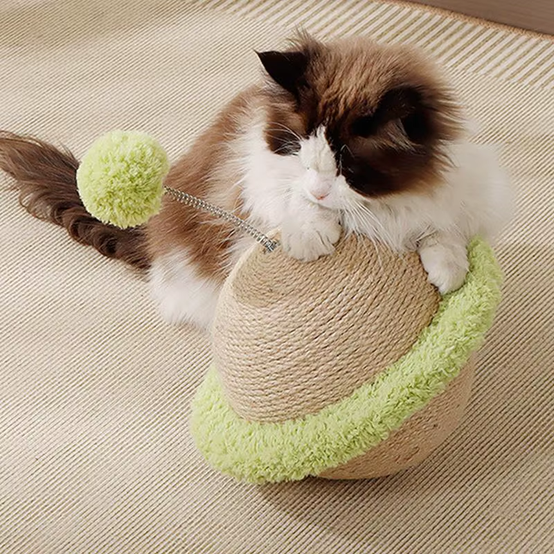 Sisal Cat Scratching Ball Sisal Rope Cat Scratching Ball Self-Entertainment Pet