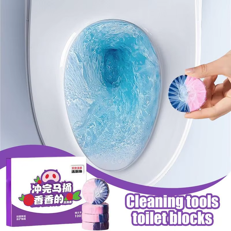 Toilet Bowl Tablets Toilet Deodorizer Tablets Deodorizing Bathroom Cleaning Supp