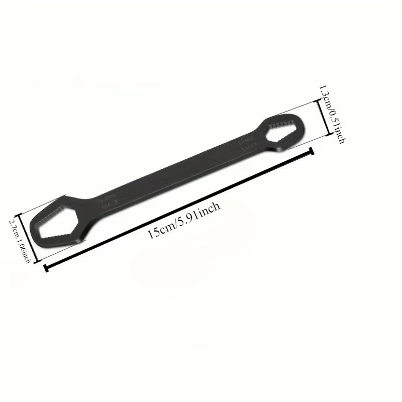 8 to 22 Black Multifunctional Double End Box Wrench Hexagon Double End Solid Wre