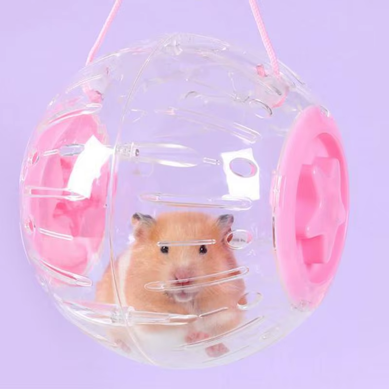 Hamster Running Ball Clear Hamster Training Exercise Toy Pet Jogging Ball Toy Ex