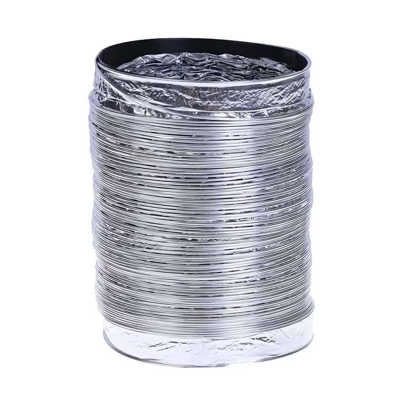 New 4 Inch 100Mm Ventilator Pipe PVC Aluminum Tube Air Ventilation Pipe Hose Fle