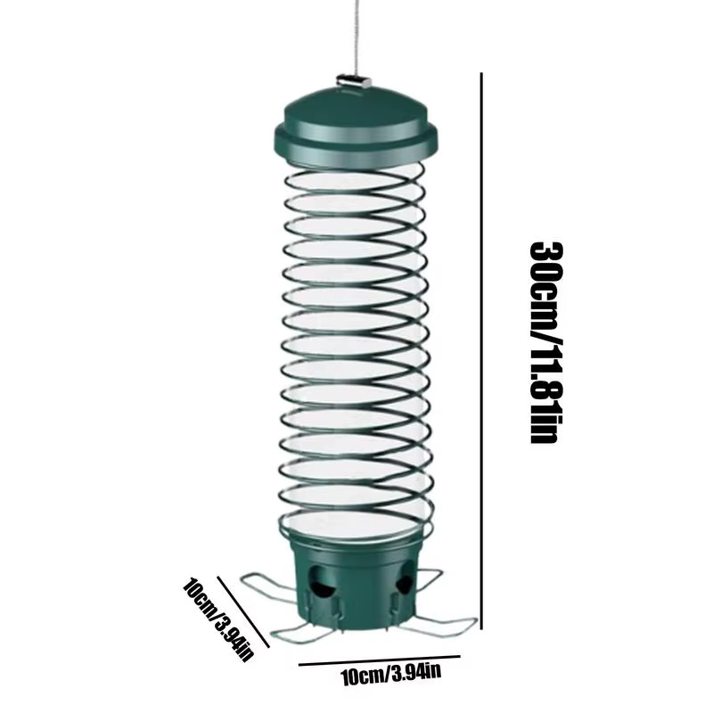 Small Bird Feeder Sparrows Food Container Hangable Birdfeeders Large Capacity Fo