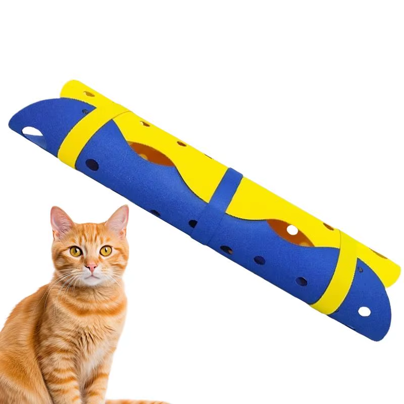 Cat Tunnel Bed Washable Hiding Nest for Kitten Felt Washable Tunnel Nest Bed Toy