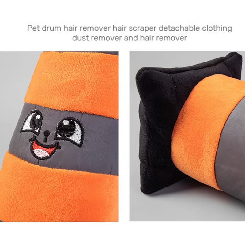 Dog Interactive Plush Toy Plush Traffic Cone Pet Puppy Interactive Toy Reaction