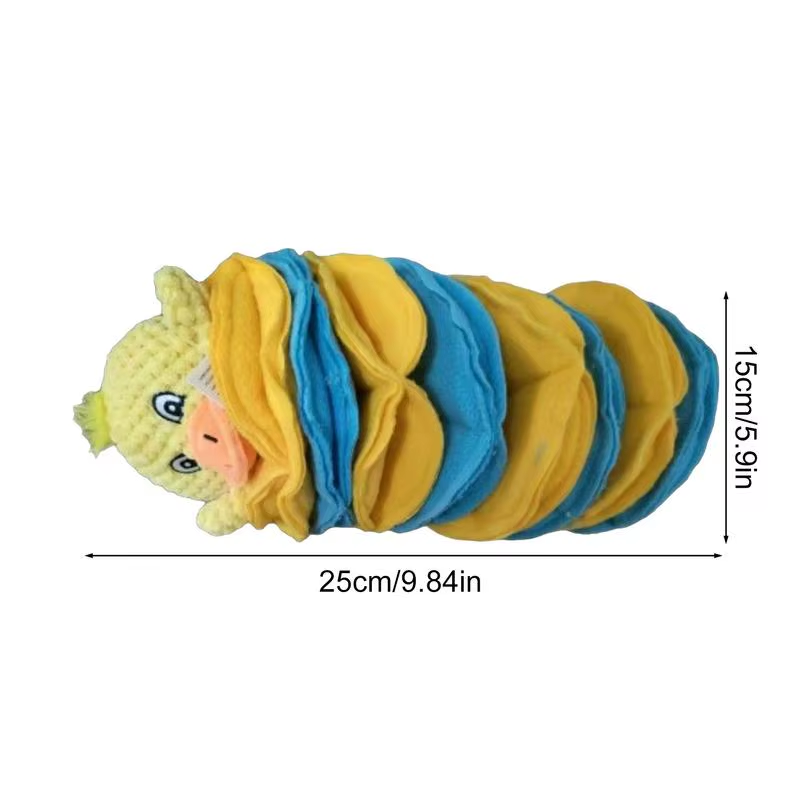 Dog Chew Toy Chew Duck Shape Plush Pillow Snuffle Ball Interactive Emotional Sup