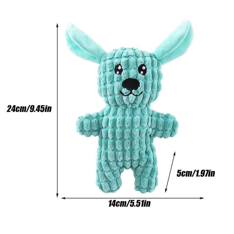 Squeaky Dog Toys for Aggressive Chewers Tough Dog Stuffed Squeaky Animal Pet Ind
