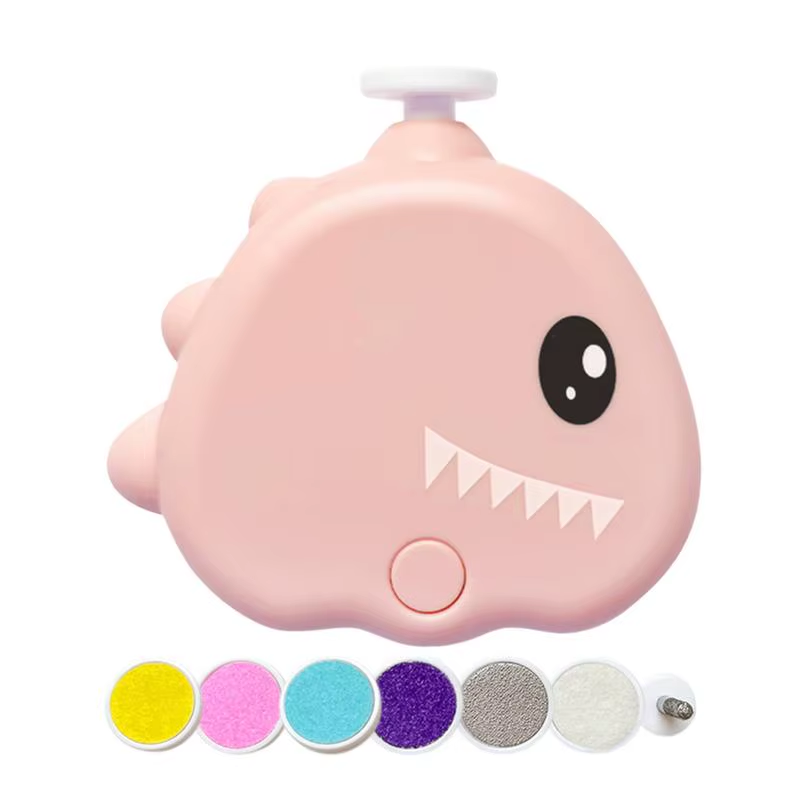 Dog Electric Nail Trimmer Electric 3 Modes Adjustable 40Db Dinosaur Shape Nail G