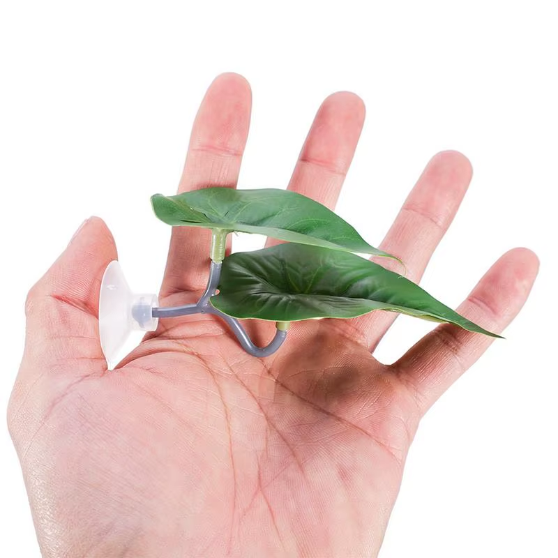 Betta Fish Leaf Hammock Decorative Aquarium Betta Bed Set of 4 Guppy Breeding Re