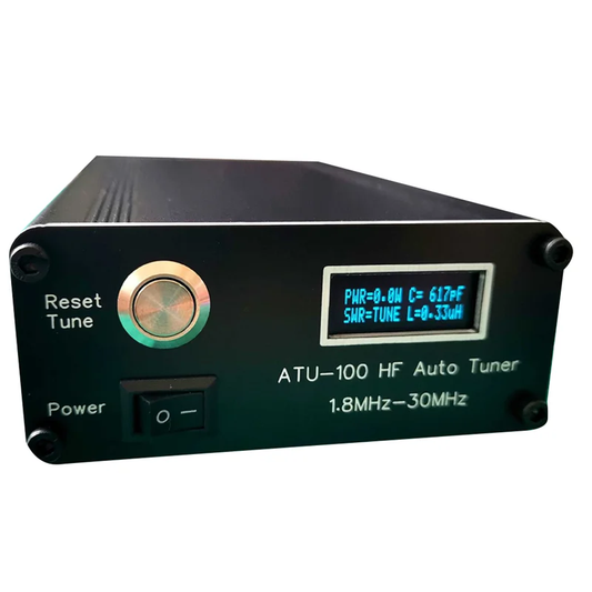 ATU-100 HF Auto Tuner by N7DDC+0.91 OLED V3.1 DIY Automatic Radio Antenna Tuner