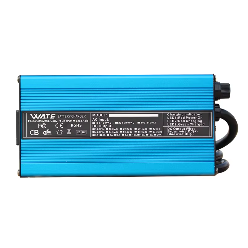 14.6V 25A Smart Lifepo4 Charger 110-220V 4S 12V Charger for Lithium Iron Phospha