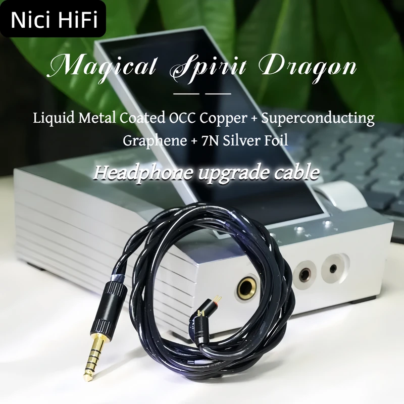 -29 S In-Ear Headphone Extension Cable with 2.5/3.5/4.4Mm Balance, Mmcx/2Pin for