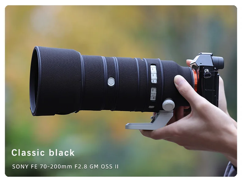 Camouflage Lens Coat for Sony 70-200 Mm F2.8 GM OSS II Waterproof and Rainproof