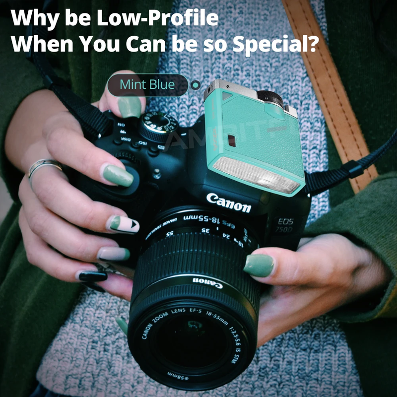 Godox Color Lux Junior Camera Flash GN12 6000K200K 7 Levels Flash Speedlite Tri