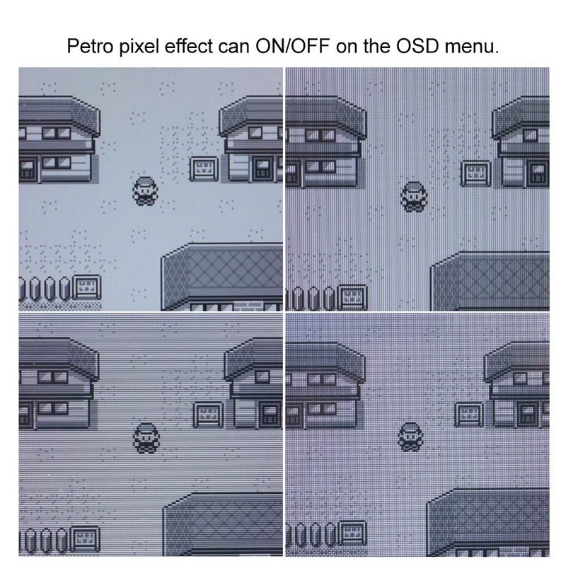 GBO V5 Pro OSD FRM IPS Backlight Menu RIPS 36 Color Kit for Gameboy DMG GBO GB C