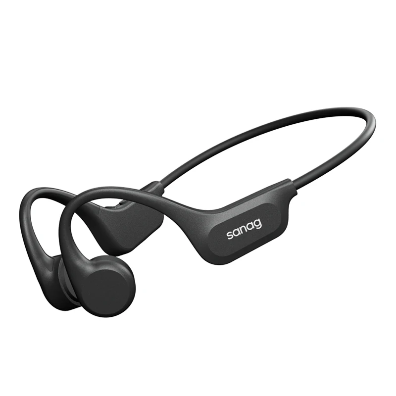 B60S True Bone Conduction Bluetooth 5.3 Wireless Earphones IPX8 Swimming Riding