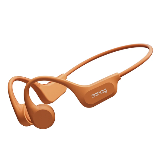 B60S True Bone Conduction Bluetooth 5.3 Wireless Earphones IPX8 Swimming Riding